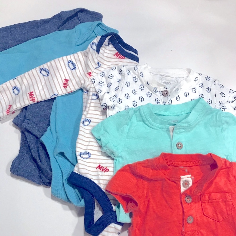 onesies 6-piece bundle 3-6 month